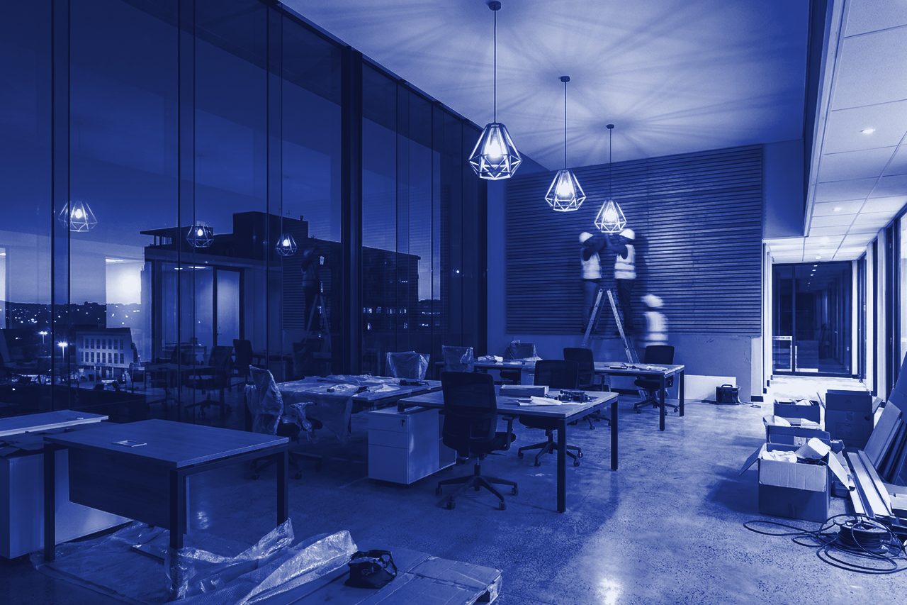 Workplace interiors & fit-out — representative project imagery